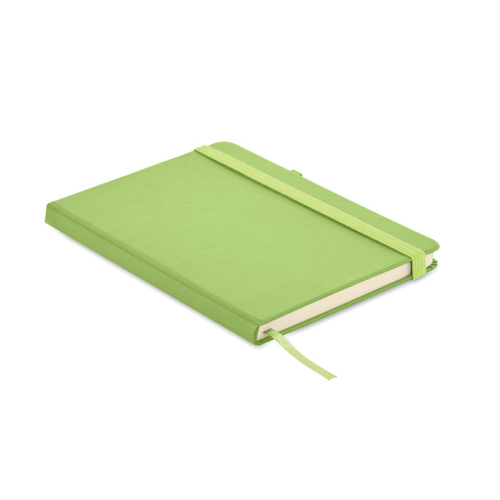 Recycled PU A5 lined notebook