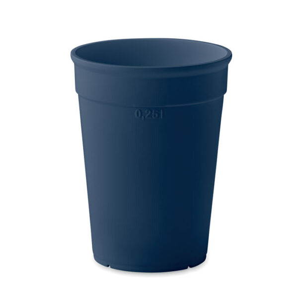Recycled PP cup capacity 250ml