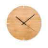 Round shape bamboo wall clock