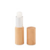 Lip balm in bamboo tube box