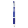 Ball pen with rubber grip