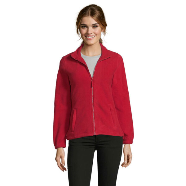 NORTH WOMEN ZIPPED FLEECE