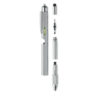 Spirit level pen with ruler