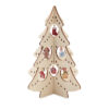 Wooden Xmas tree decoration