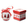 Christmas bauble in gift box