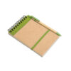 A6 recycled notepad with pen