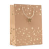 Gift paper bag with pattern