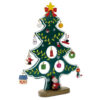 Wooden xmas tree decoration