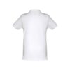 THC ADAM KIDS WH II. Kids short-sleeved 100% cotton piqué polo shirt unisex). White