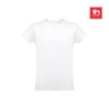 THC LUANDA WH. Men's tubular cotton T-shirt. White
