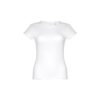 THC SOFIA WH. Women's fitted short sleeve cotton T-shirt. White