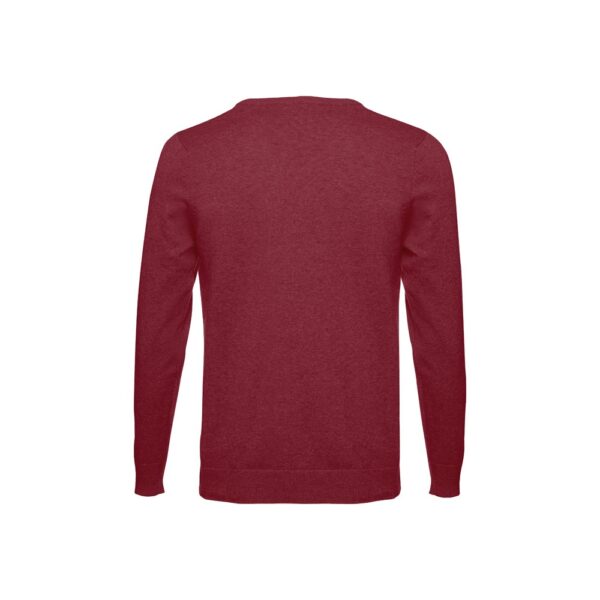 30149_115-b THC MILAN. Men's V-neck pullover in cotton and polyamide