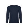 30149_134 THC MILAN. Men's V-neck pullover in cotton and polyamide