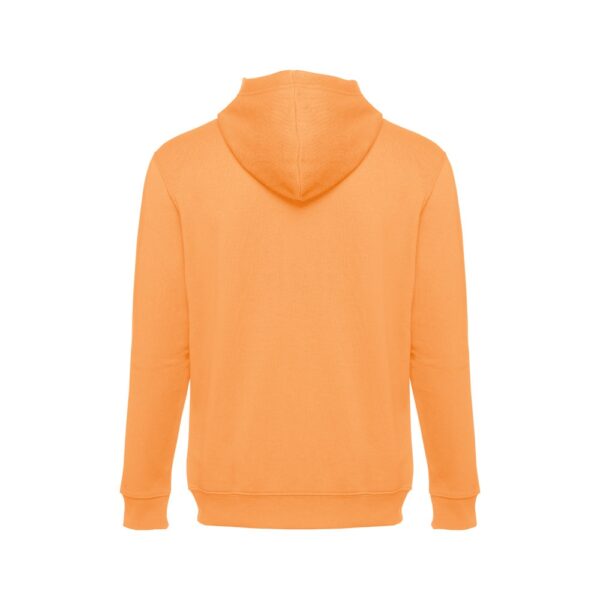 THC AMSTERDAM. Men's hoodie in cotton and polyester with full zip