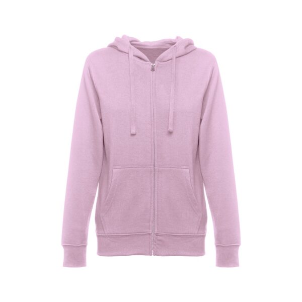 THC AMSTERDAM WOMEN. Women's hoodie in cotton and polyester with full zip