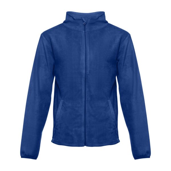 30164_114 THC HELSINKI. Men's Polar fleece jacket with elasticated cuffs