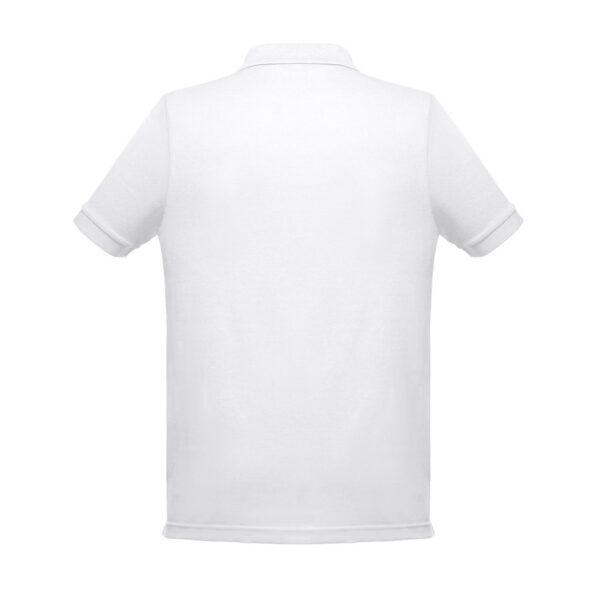 THC BERLIN WH. Men's short-sleeved polo shirt. White