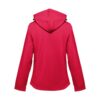 THC ZAGREB WOMEN. Women's softshell jacket with detachable hood and rounded back hem