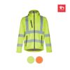 THC ZAGREB WORK. High-visibility softshell jacket (unisex, class 111)
