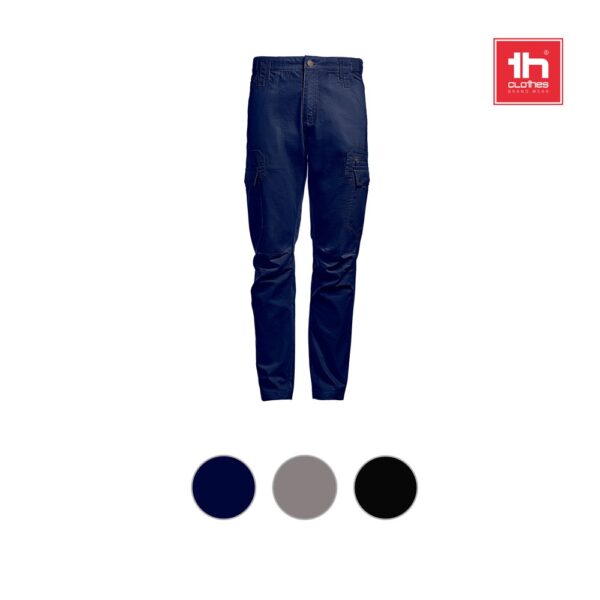 THC CARGO. Polyester and cotton work trousers