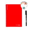 INFINITEBOOK PLAIN A5. A5 Infinitebook with flexible cover and 15 plain whiteboard pages
