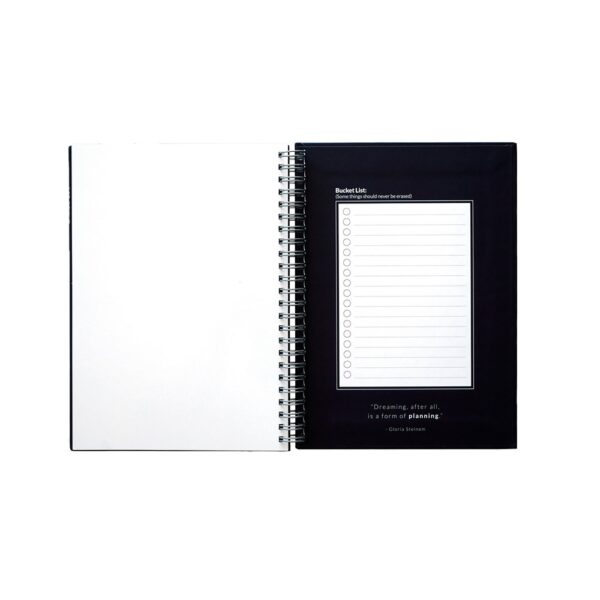 STARTER KIT INFINITE PLANNER A5. Set includes an A5"infinite Diary", cleaning kit, marker and marker holder
