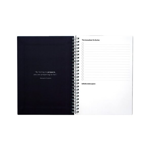 STARTER KIT INFINITE PLANNER A5. Set includes an A5"infinite Diary", cleaning kit, marker and marker holder