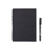 STARTER KIT INFINITEBOOK A5 PLANNER TEXTURE. Kit comprising "Infinitebook" with hard cover, 1 cleaning kit, 1 marker and 1 ballpoint holder