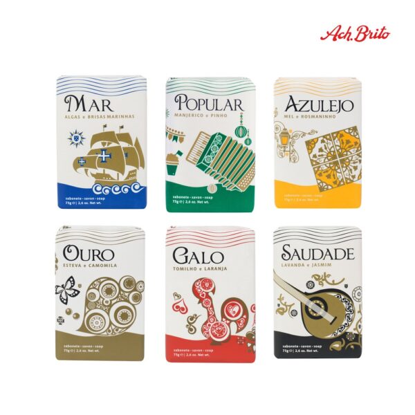 LUSITANOS. Soaps based on vegetable soap and enriched with olive oil (75 g)