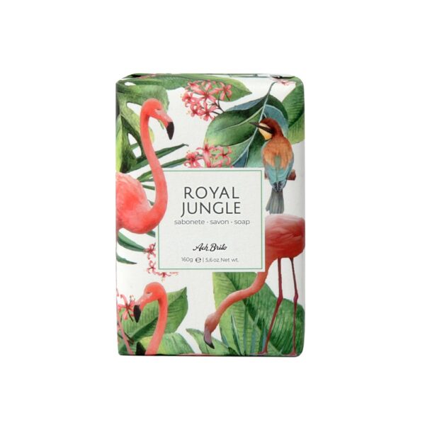 35609_112 ROYAL JUNGLE. Soaps enriched with green clay (160g)