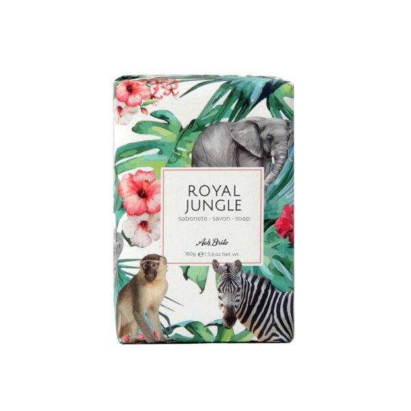 35609_123 ROYAL JUNGLE. Soaps enriched with green clay (160g)