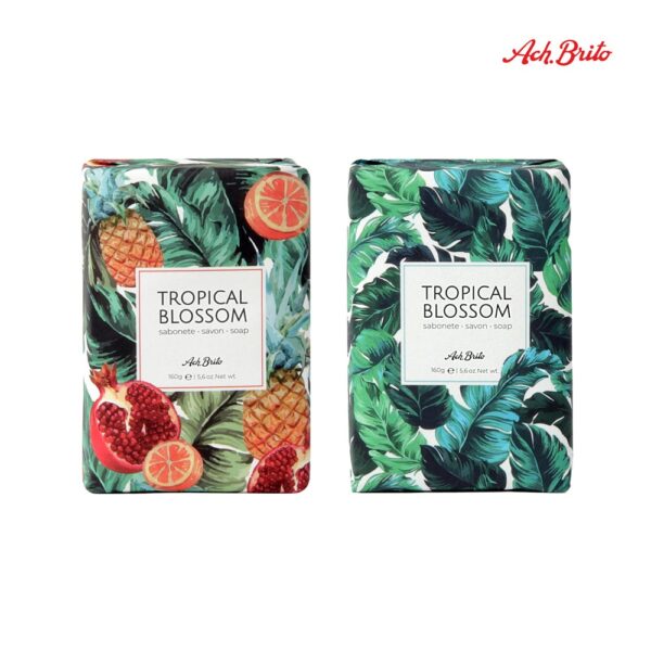 TROPICAL BLOSSOM. Soaps enriched with olive oil (160g)