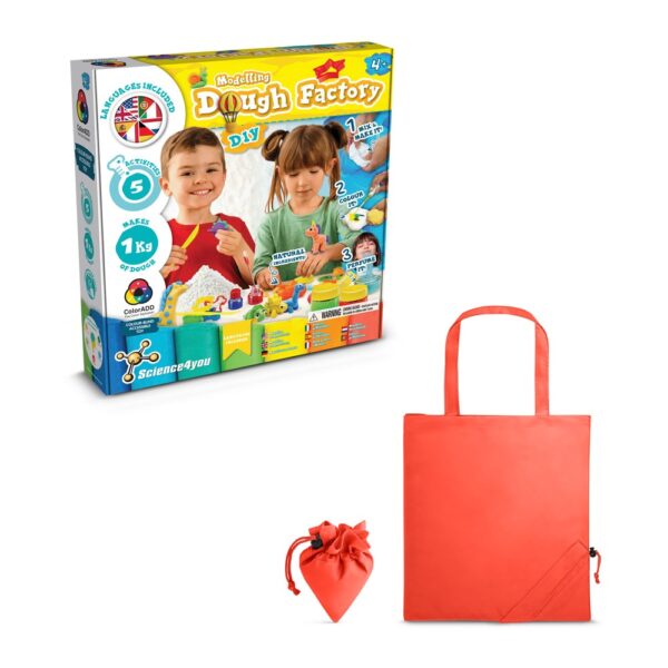35801_105 Modeling Dough Factory Kit II. Educational game supplied with a 190T folding gift bag