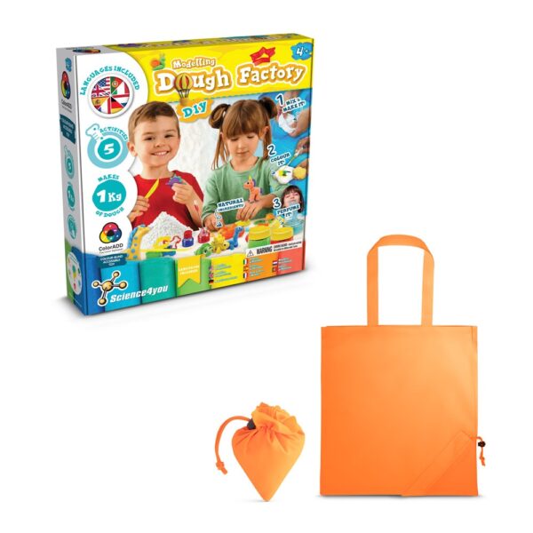 35801_128 Modeling Dough Factory Kit II. Educational game supplied with a 190T folding gift bag
