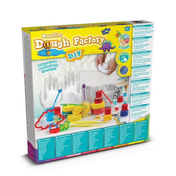 Modeling Dough Factory Kit III. Educational game supplied with a kraft paper gift bag (100 g/m²)