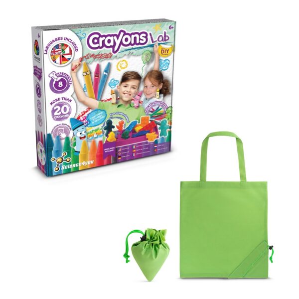 Crayon Factory Kit II. Educational game supplied with a 190T folding gift bag