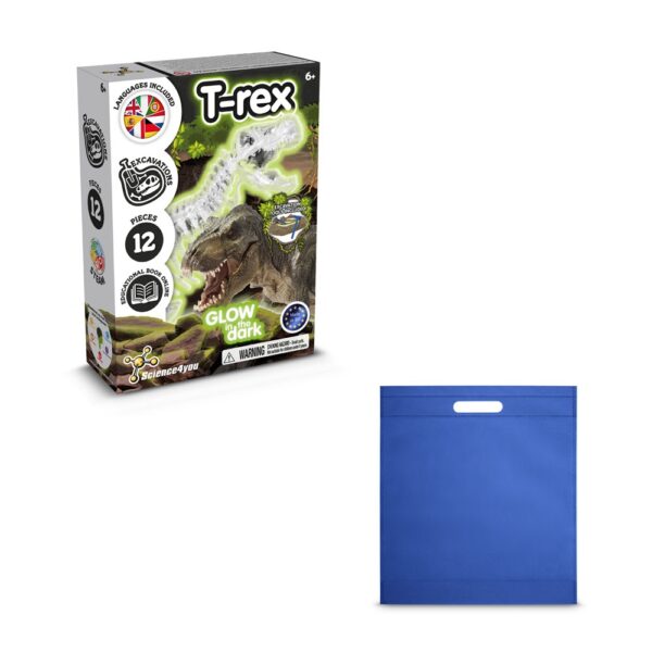 Fossil Excavation Kit IV. Educational game supplied with a non-woven gift bag (80 g/m²)