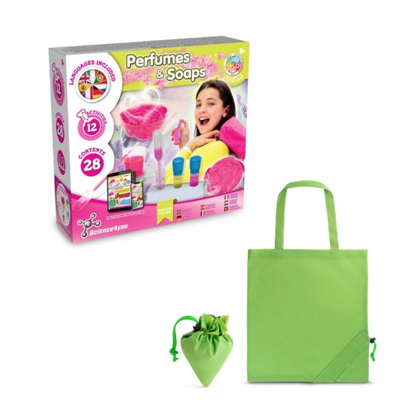 Perfume & Soap Factory Kit V. Educational game supplied with a 190T folding gift bag