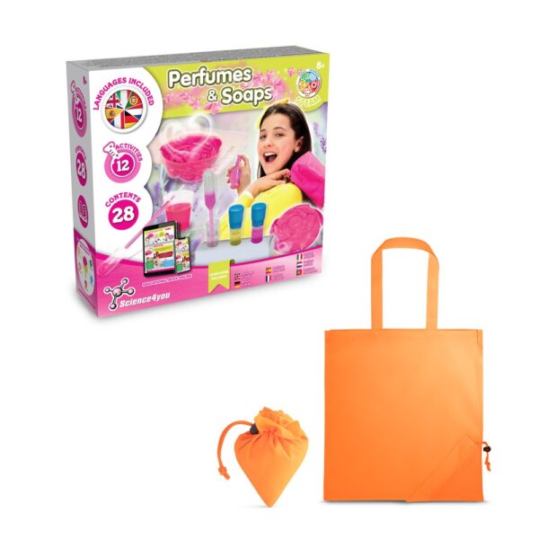 Perfume & Soap Factory Kit V. Educational game supplied with a 190T folding gift bag