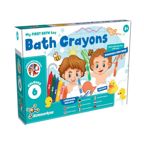 BATH CRAYONS. Educational toys for children