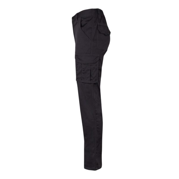 VL LUGH. Multi-pocket stretch trousers (240g/m²) in cotton (46%), EME (38%) and polyester (16%)