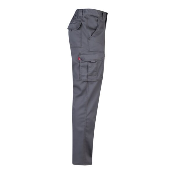 VL LUGH. Multi-pocket stretch trousers (240g/m²) in cotton (46%), EME (38%) and polyester (16%)