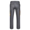 VL HYPNOS. Two-tone multi-pocket twill trousers (200g/m²), in cotton (35%) and polyester (65%)