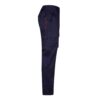 VL HYPNOS. Two-tone multi-pocket twill trousers (200g/m²), in cotton (35%) and polyester (65%)