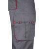 VL HYPNOS. Two-tone multi-pocket twill trousers (200g/m²), in cotton (35%) and polyester (65%)
