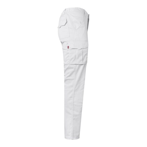 VL PAN. Multi-pocket stretch trousers (290g/m²), in cotton (46%), EME (38%) and polyester (16%)