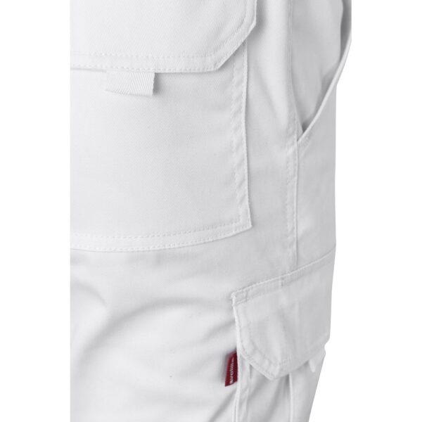 VL PAN. Multi-pocket stretch trousers (290g/m²), in cotton (46%), EME (38%) and polyester (16%)