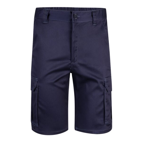 VL HEBE. Multi-pocket stretch Bermuda shorts (240g/m²), in cotton (46%), EME (38%) and polyester (16%)
