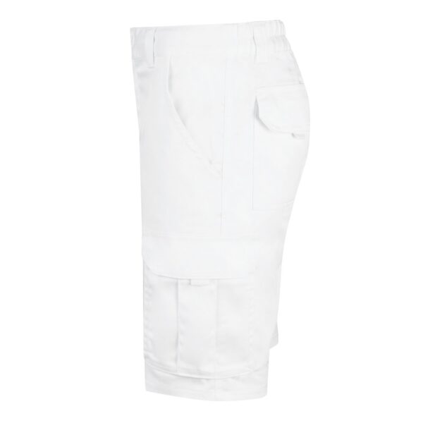 VL HEBE. Multi-pocket stretch Bermuda shorts (240g/m²), in cotton (46%), EME (38%) and polyester (16%)