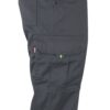 36021_207-e VL ZEUS LARGE. Two-tone, multi-pocket stretch trousers (240g/m²), in cotton (46%), EME (38%) and polyester (16%)
